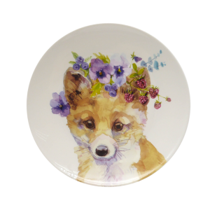 TABLEWORKS Fox 27cm Round Plate